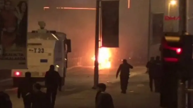 Vodafone Arena patlaması