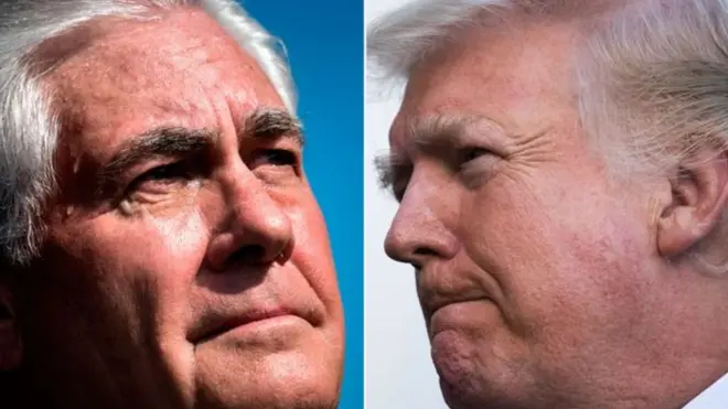 ทรัมป์ กับทิลเลอร์สัน