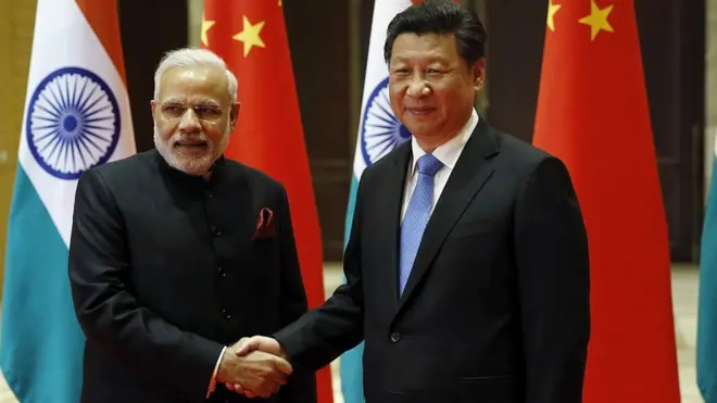 શી જિનપિંગ, મોદી