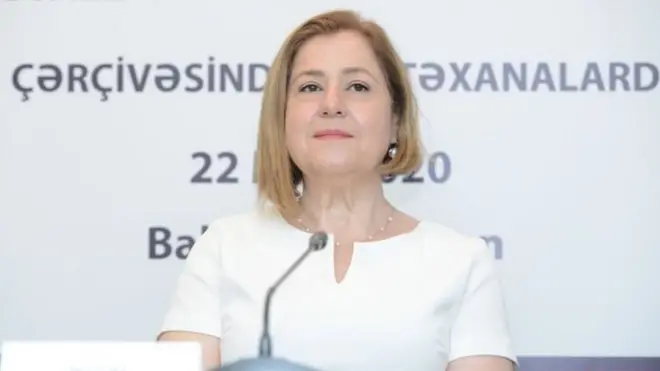 Ümumdünya Səhiyyə Təşkilatının (ÜST) Azərbaycan nümayəndəliyinin rəhbəri Hande Harmancı