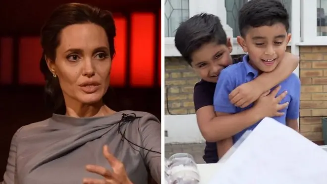 Angelina Jolie / Ayaan Moosa and Mikaeel Ishaaq