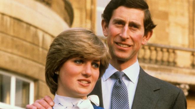 El príncipe Carlos y la princesa Diana en 1981.