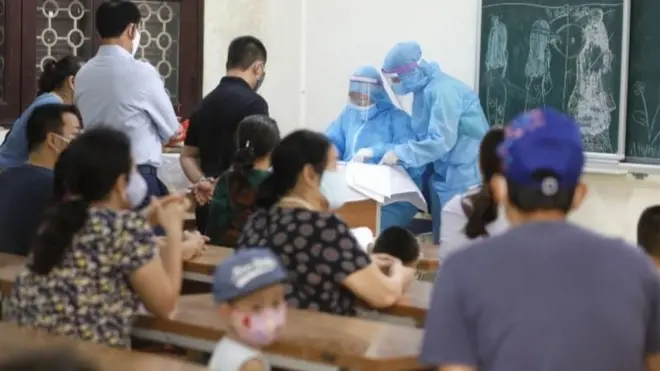Xét nghiệm ở Hà Nội hôm 31/7