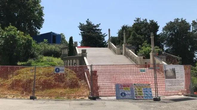 Veliko stepenište Kalemegdan