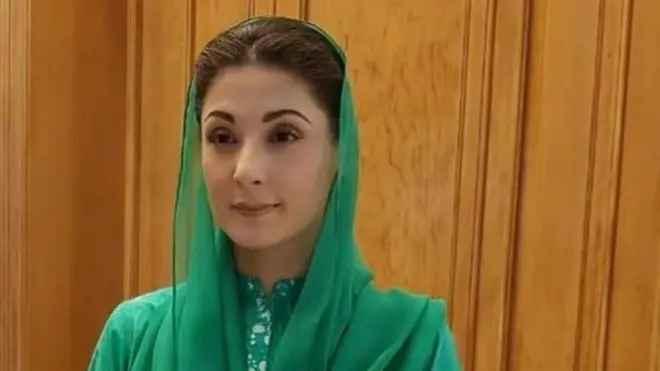 مریم نواز نے خصوصی طور پر تیار کردہ ہرے اور سفید رنگ کا لباس فیصل آباد ریلی میں پہنا ہوا تھا