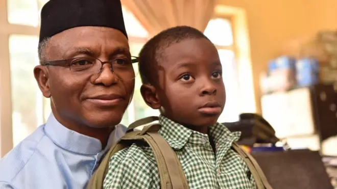 Governor El-Rufai and im pikin.