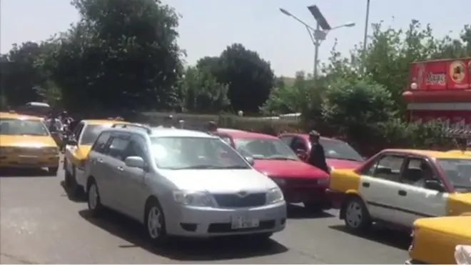 هرات کې ترافيکي پېښې