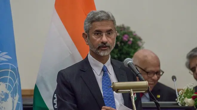 भारतीय विदेश मंत्री एस जयशंकर