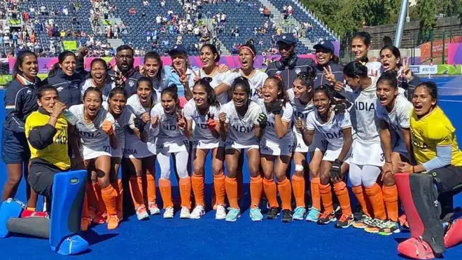 न्यूज़ीलैंड को हराकर भारतीय महिला हॉकी टीम ने कॉमनवेल्थ गेम्स में कांस्य पदक जीता