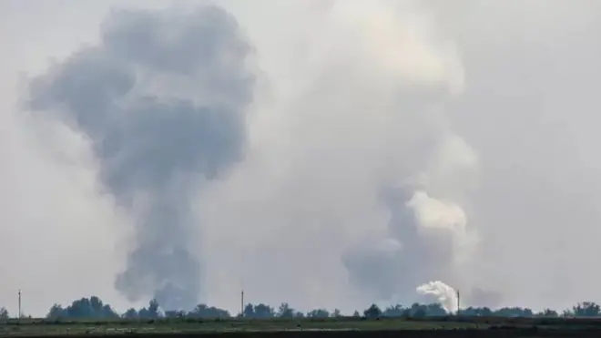 Қримдаги портлашлар