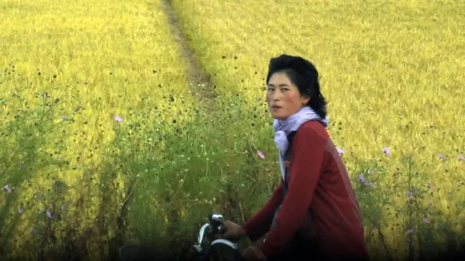 cyclist woman