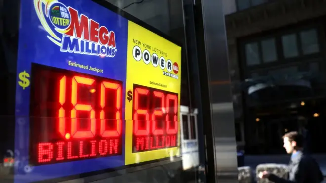 الجائزة الكبرى في يانصيب ميغا ميليونز أكبر جائزة في تاريخ أمريكا