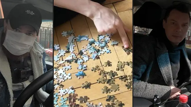 Таксист, курьер и журналист во время самоизоляции.