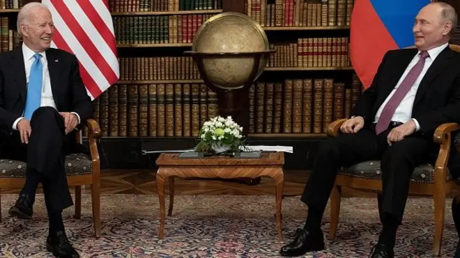 Байден і Путін