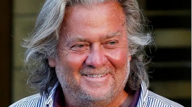 Steve Bannon in August 2020