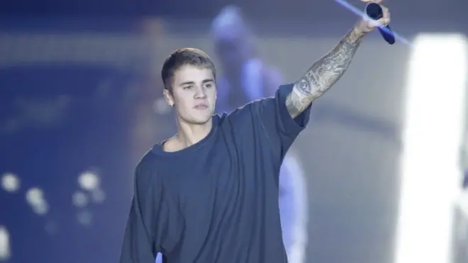 بيبر غادر المسرح غاضبا في مانشستر الأسبوع الماضي