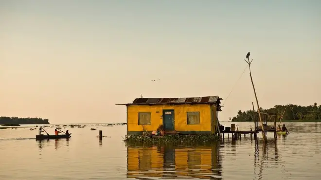 Las casas de Congo Mirador son palafitos.