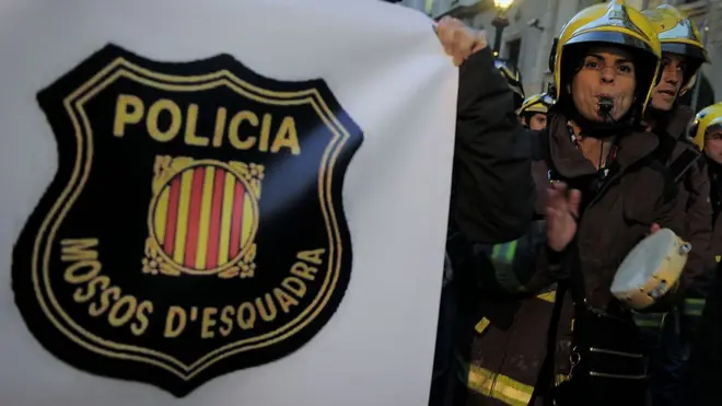 Polémica por la coordinación de la policía de Cataluña..