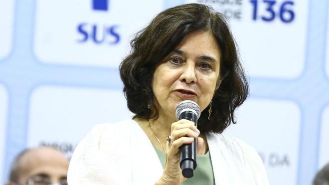 A ministra da Saúde, Nísia Trindade, durante cerimôniaaposta para hoje no bet365investidura no cargoaposta para hoje no bet36502/01/2023