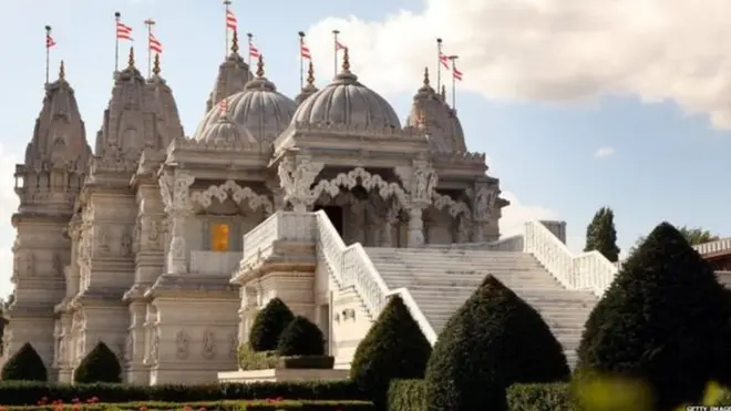 लंदन का श्री स्वामीनारायण मंदिर