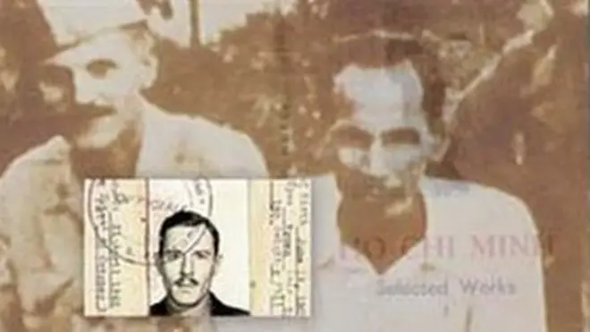 Charles Fenn và Hồ Chí Minh năm 1945