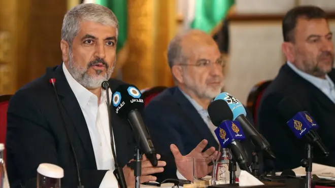 Hamas'ın siyasi lideri Halid Meşal