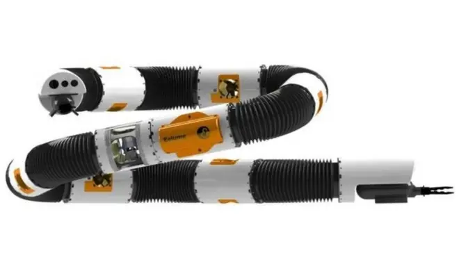 หุ่นยนต์อีลูม เป็นอุปกรณ์ขับเคลื่อนด้วยตัวเองและเคลื่อนไหวใต้น้ำเหมือนกับ งู