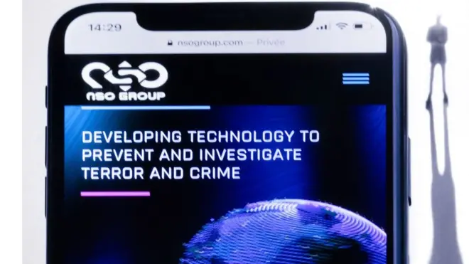 برنامج بيغاسوس للتجسس طورته شركة "إن إس أو" الإسرائيلية للتقنية