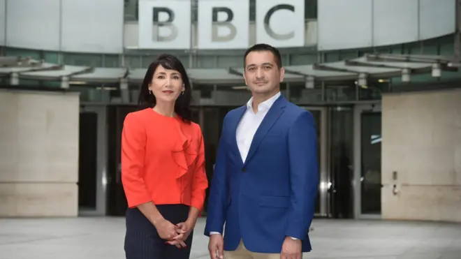 BBC News Ўзбек Хизмати журналистлари Луиза Искандарий ва Ибрат Сафо