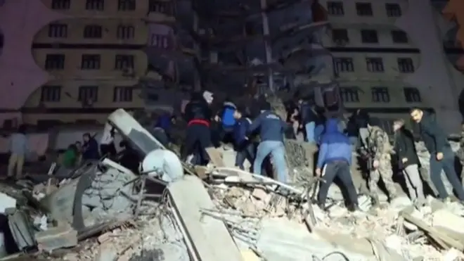 তুরস্কে ভূমিকম্প