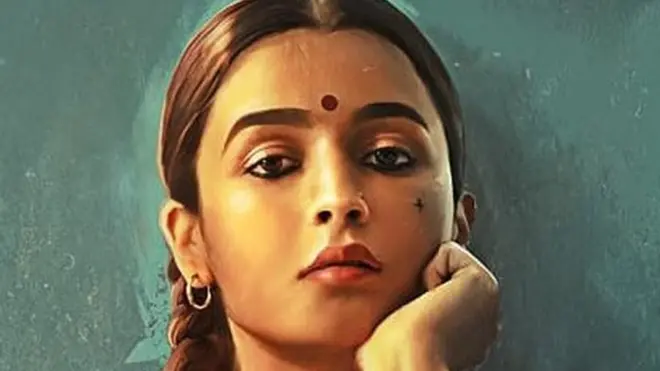 سنجے لیلا بھنسالی کی آنے والی فلم گنگو بائی کا پوسٹر