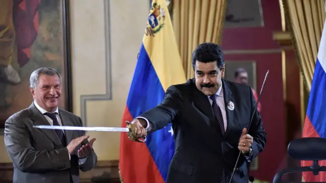 Сечин и Мадуро