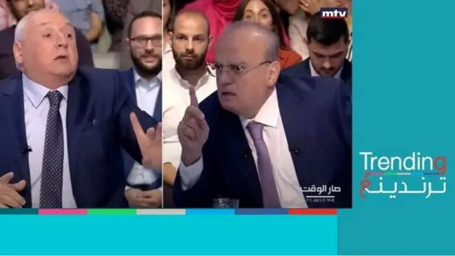 وئام وهاب.. ضرب باليد بين الوزير السابق والإعلامي سيمون أبو فاضل في لبنان