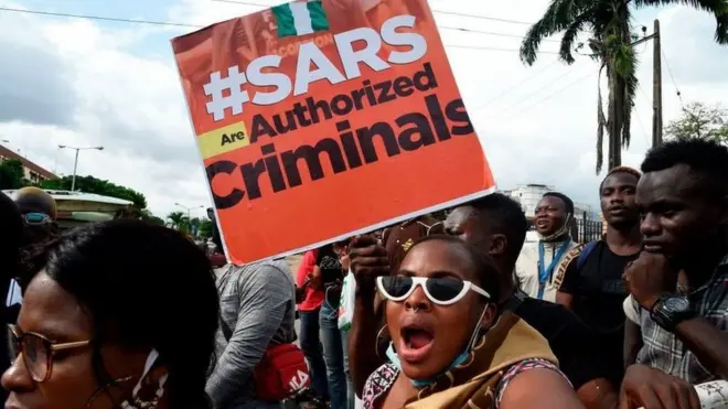 Ndị na-eme ngaghariwe Endsars