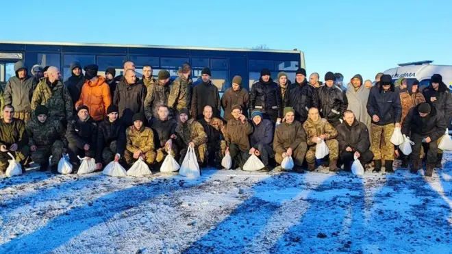 Звільнені українські військові