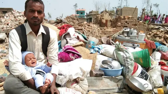 हावाहुरीका कारण खासगरी बाराका चैनपुर, भरवलिया, फेटा र पुरैनिया खण्डहरमा परिणत भएजस्तो देखिएको पीडितले बताएका छन्