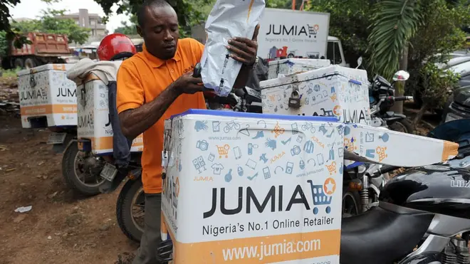Jumia delivery man