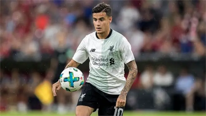 Na January Coutinho join Liverpool