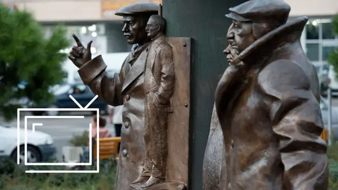 Георгий Данелия со своими киногероями