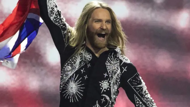 The UK was chosen to host the contest for Ukraine after Sam Ryder won the jury vote in last year's contest
