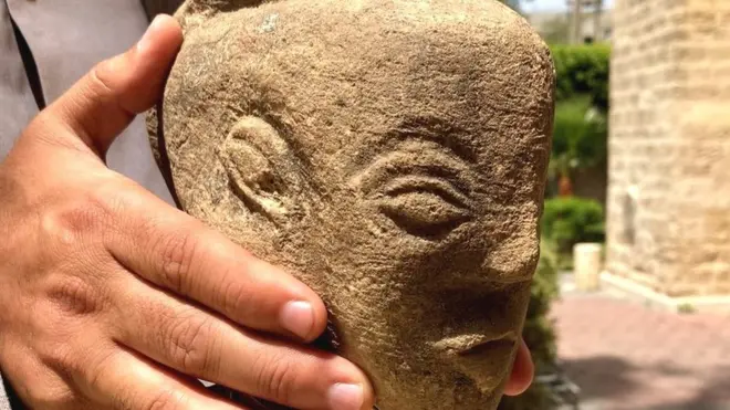 رأس الآلهة "عنات" يعود إلى 4500 عام، في أواخر العصر البرونزي