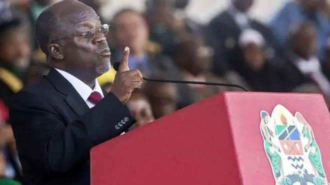 Prezida John Magufuli wa Tanzaniya