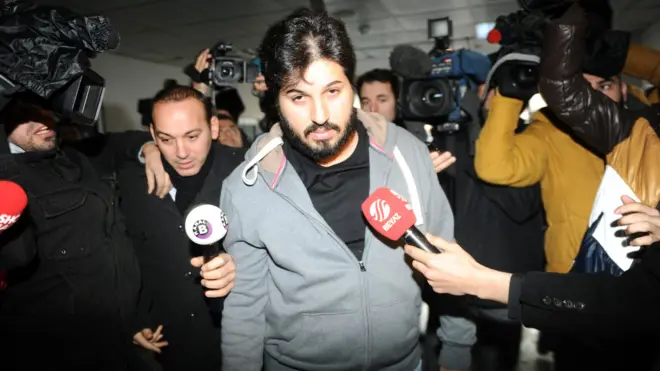 Reza Zarrab, 17 Aralık 2013'teki 'yolsuzluk ve rüşvet operasyonu' sırasında gözaltına alınmıştı.