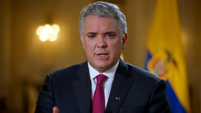 Pirezidaantii Kolombiyaa Ivaan Duuk