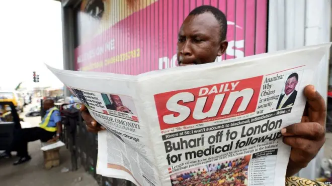 Buhari London trip