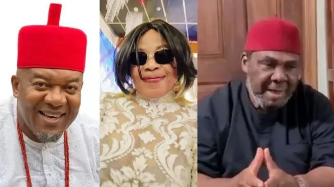 Uche Nworah, Pete Edochie