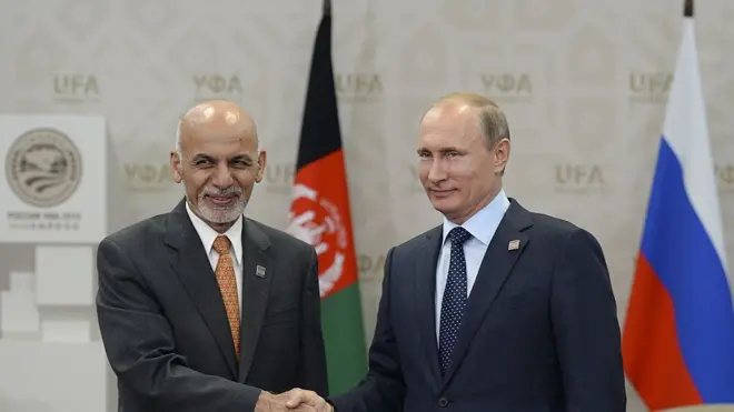 پوتین و اشرف غنی