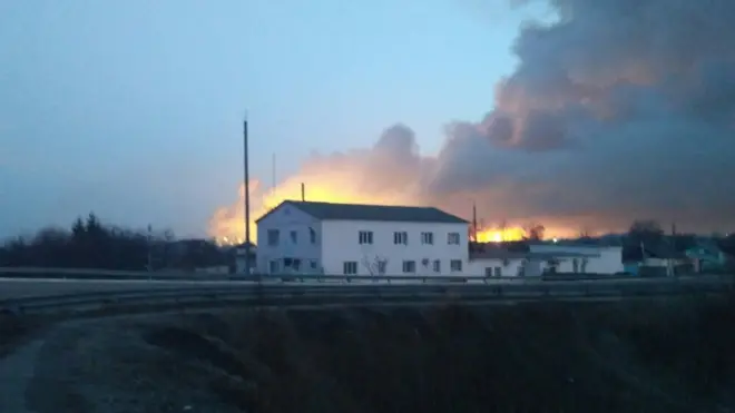 Пожежа почалася близько третьої ночі 23 березня