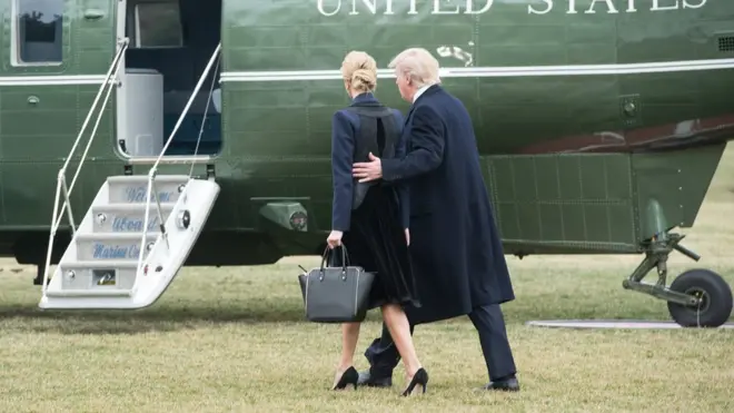 Трамп вылетеле в Делавер на вертолете, при этом Белый дом не сообщил заранее о его визите на авиабазу