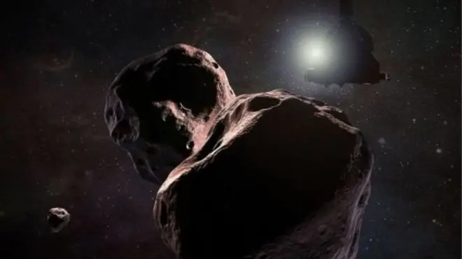 Так уявляють об'єкт Ultima Thule художники НАСА